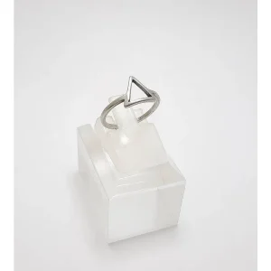 ANEL C/ TRIANGULO INOX