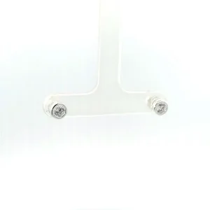 BRINCO PONTO DE LUZ DE PRATA 4mm