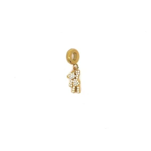 BERLOQUE URSINHO CRAVEJADO INOX GOLD