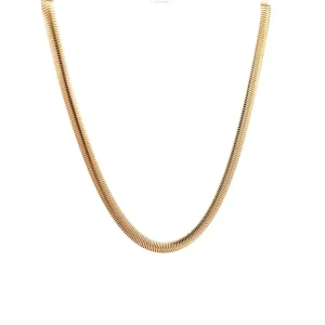 CORRENTE LACRAIA CHOKER FOLHEADO 35cm + 10cm Ext