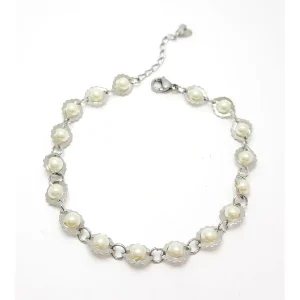 PULSEIRA C/ PEROLAS INOX 16cm