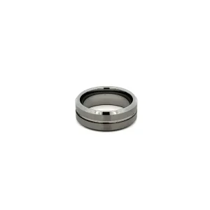 ANEL TUNGSTENIO MASCULINO INOX