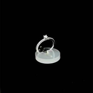 ANEL SOLITARIO DE PRATA 3mm