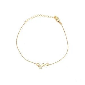 PULSEIRA ESTRELA FOLHEADO 18cm + 5cm Ext