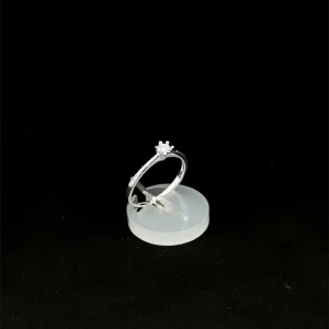 ANEL SOLITARIO DE PRATA 3,5mm