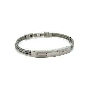 PULSEIRA BRACELETE MASCULINO INOX (2 EM 1 OPÇOES DE TAMANHO)