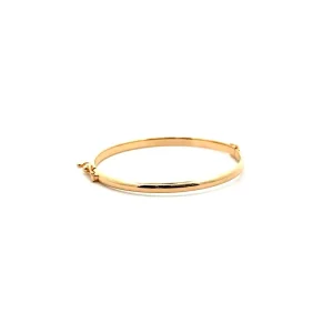 PULSEIRA INFANTIL BRACELETE MEIA CANA FOLHEADO