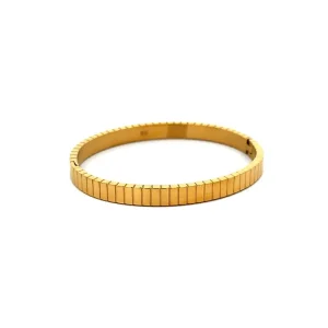 PULSEIRA BRACELETE INOX GOLD