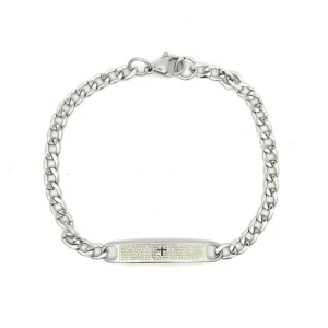 PULSEIRA CHAPINHA PAI NOSSO INOX 20cm