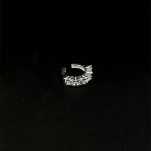 PIERCING FAKE CRAVEJADO DE PRATA 20mm