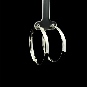 BRINCO ARGOLA DE PRATA 37mm