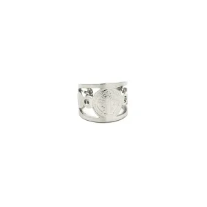ANEL SÃO BENTO ABERTO MASCULINO INOX
