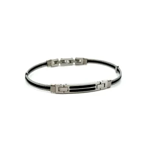 PULSEIRA BRACELETE MASCULINO INOX (2 EM 1 OPÇOES DE TAMANHO)