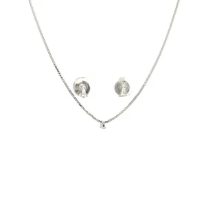 CONJUNTO CRISTAL DE RODIO 40cm + 7cm Ext/2mm