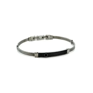 PULSEIRA BRACELETE MASCULINO INOX (2 EM 1 OPÇOES DE TAMANHO)