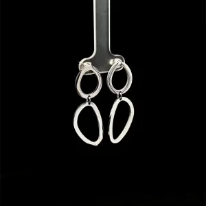 BRINCO PENDURICALHO ORGANICO INOX 15mm