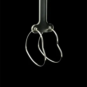 BRINCO ARGOLA CORACAO DE PRATA 38mm