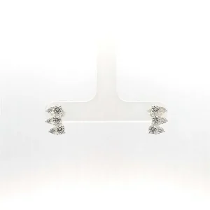 BRINCO CRISTAL DE PRATA 10mm